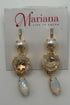 Extra Luxurious Round Marquise Drop Earrings in "Barbados" - Yellow Gold BETTERBRANDJEWELRY MICHALSMARIANA 