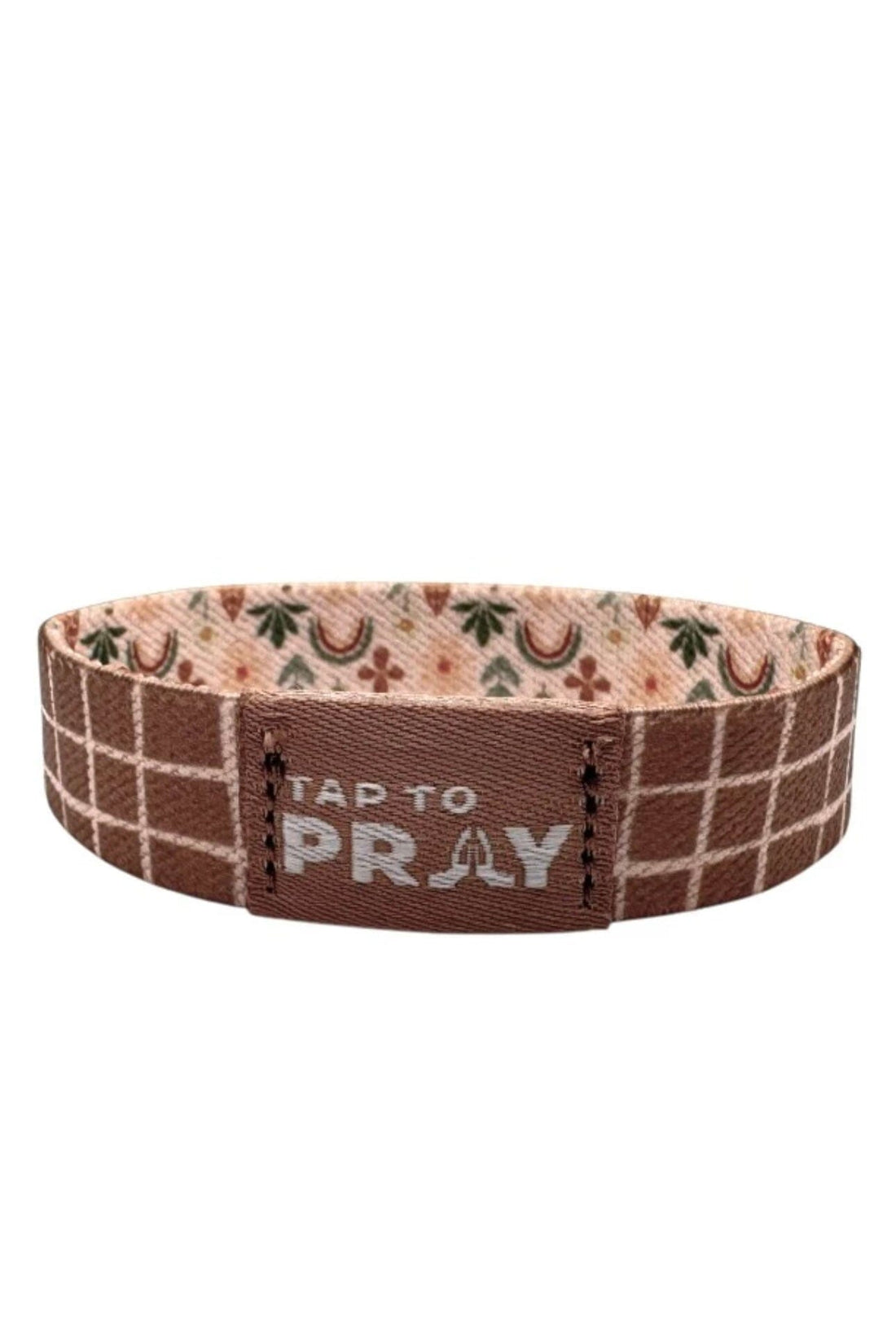 Prairie &amp; Plaid Tap to Pray Wristband GIFT/OTHER VERSIBLE 