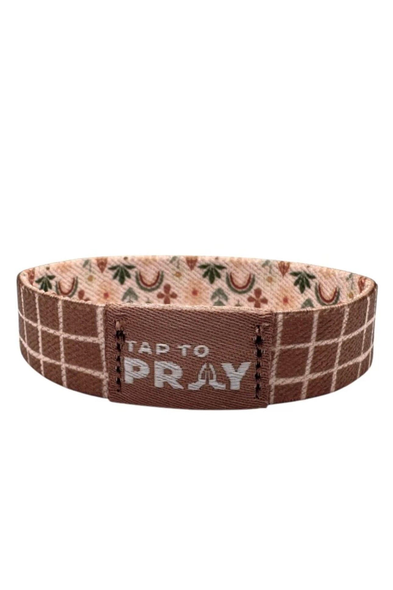 Prairie &amp; Plaid Tap to Pray Wristband GIFT/OTHER VERSIBLE 