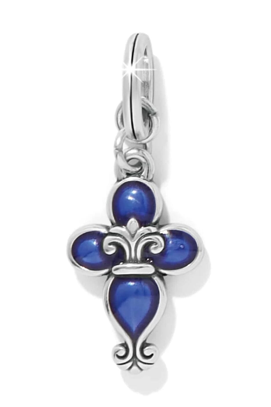 Fleur De Lis Cross Charm BCHARM Brighton Collectables 