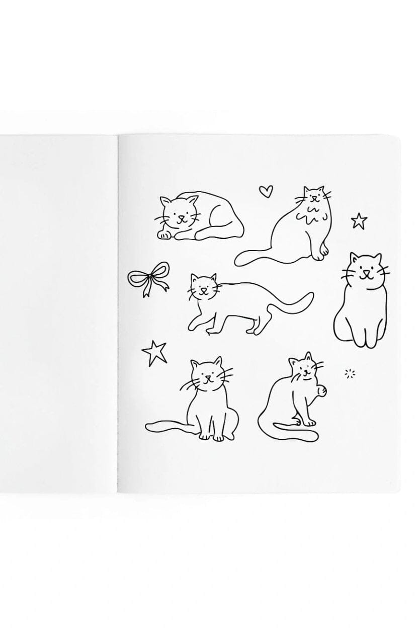Cat Lover Coloring Book