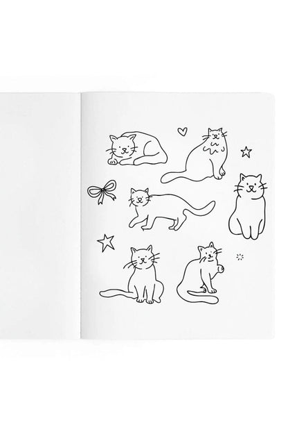 Cat Lover Coloring Book