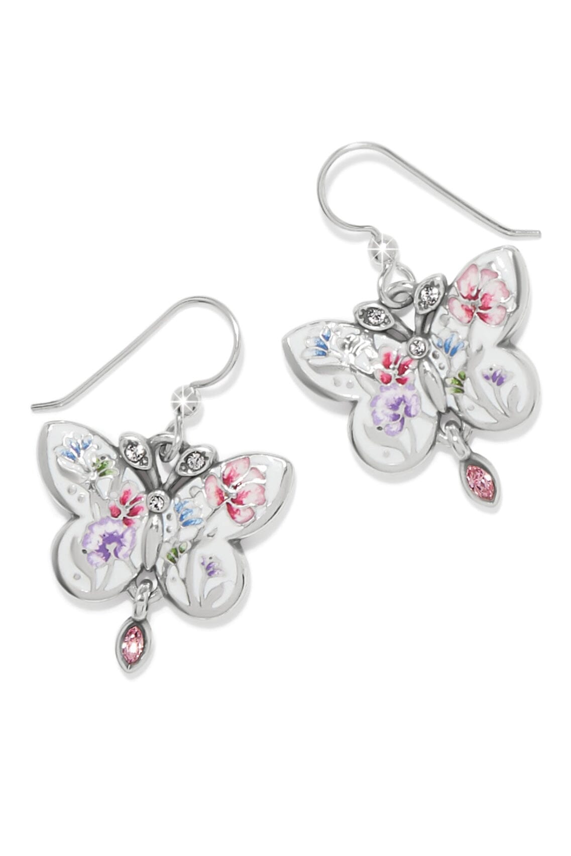 La Tulipe Butterfly French Wire Earrings BJEWELRY Brighton Collectables 