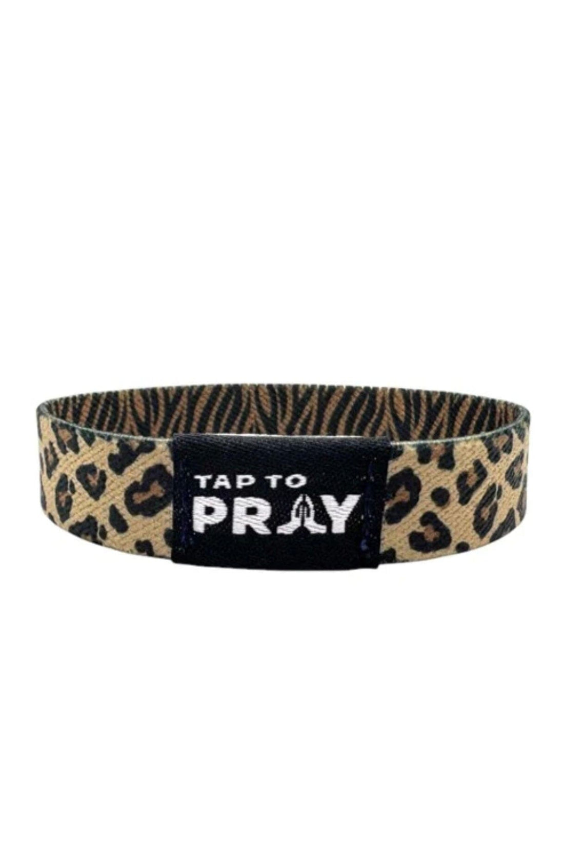 Safari Leopard Tap to Pray Wristband GIFT/OTHER VERSIBLE 