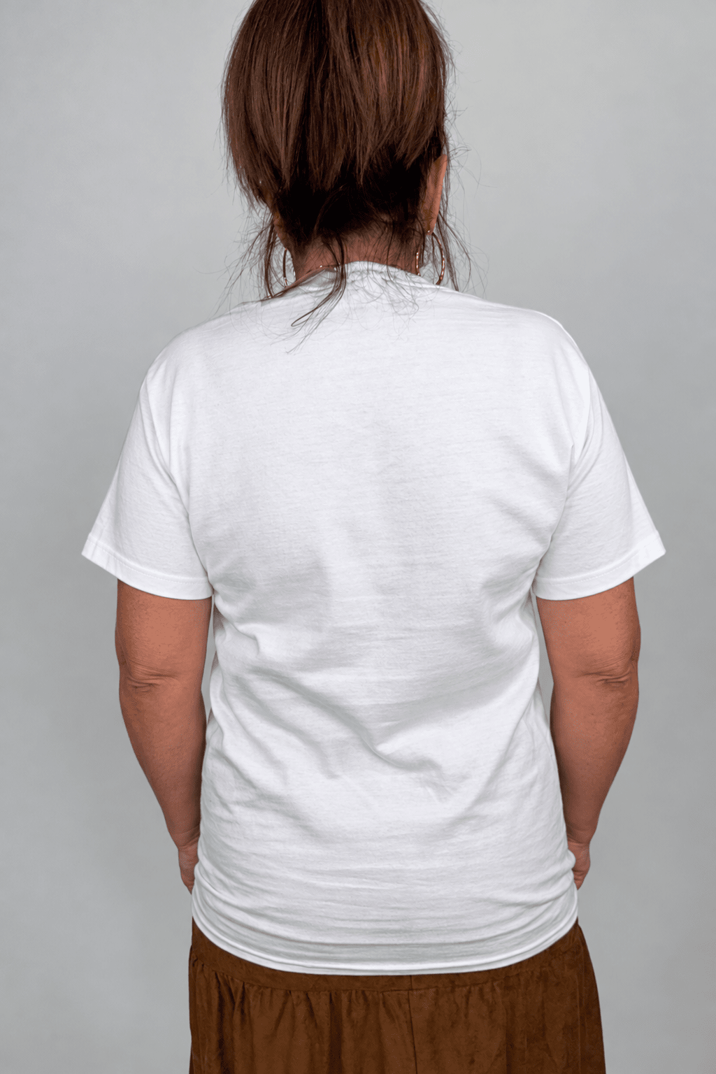 Short Sleeve Bling Turkey Tee MISSY BASIC KNIT:~~Unassigned~~ INDIGO BLUE 