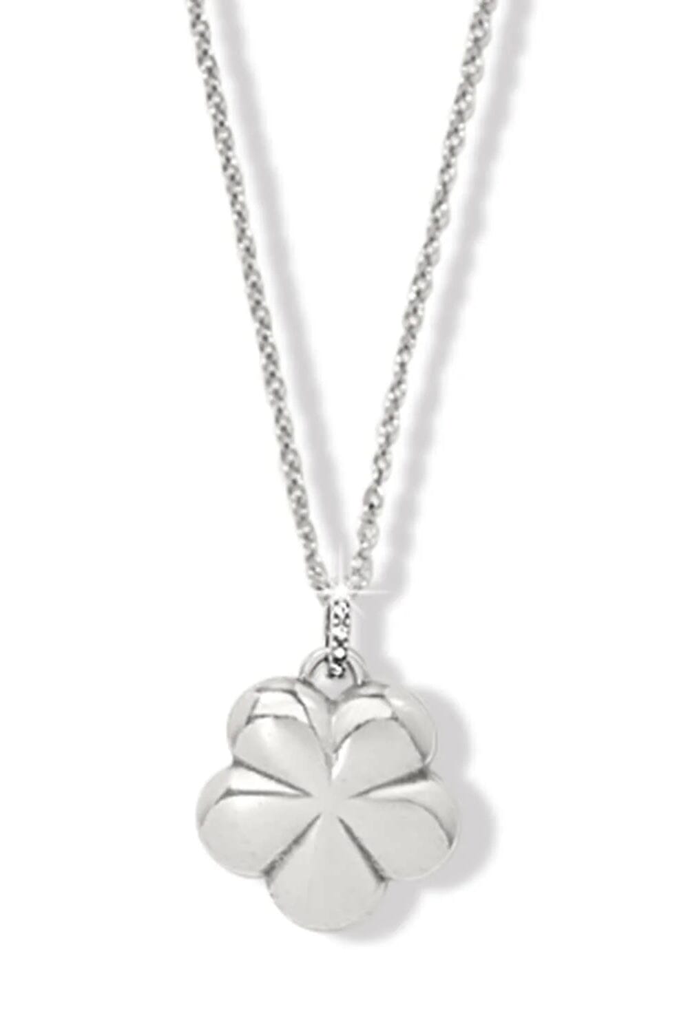 Gaia Flower Silver Necklace BJEWELRY Brighton Collectables 