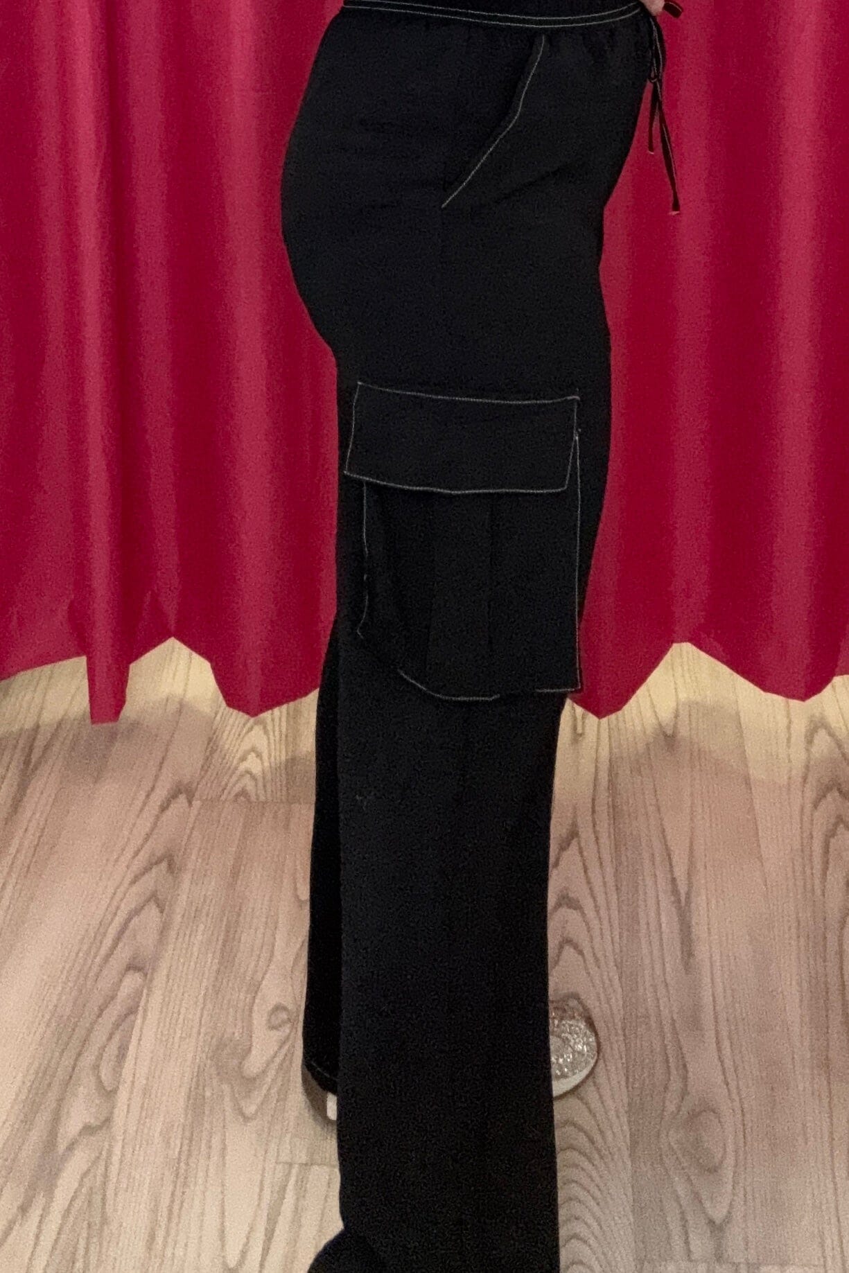 Pull On Flowy Pant w/Cargo Pockets BOTTOMS KEREN HART 