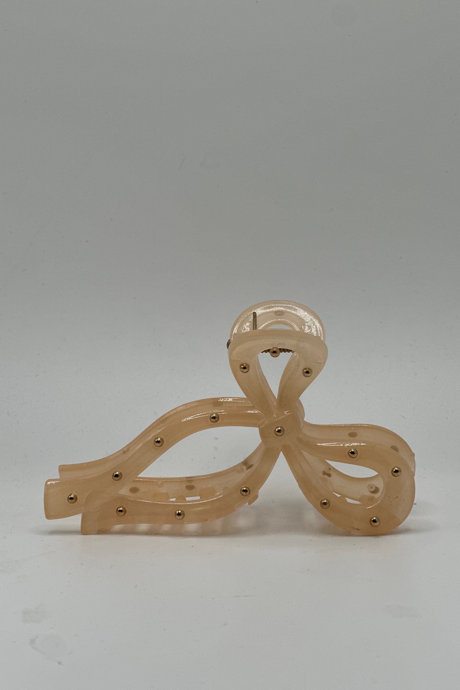 Cream Bow Claw Clip GIFT/OTHER MADEBYHARCO 