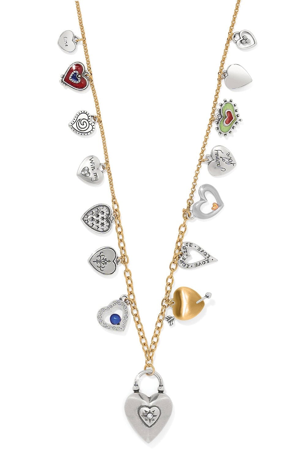 One Heart Long Necklace BJEWELRY Brighton Collectables 