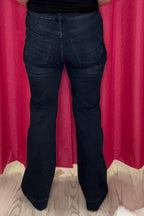 Lucy Bootcut w/Wide Bottom Seam Detail JEANS LIVERPOOL 