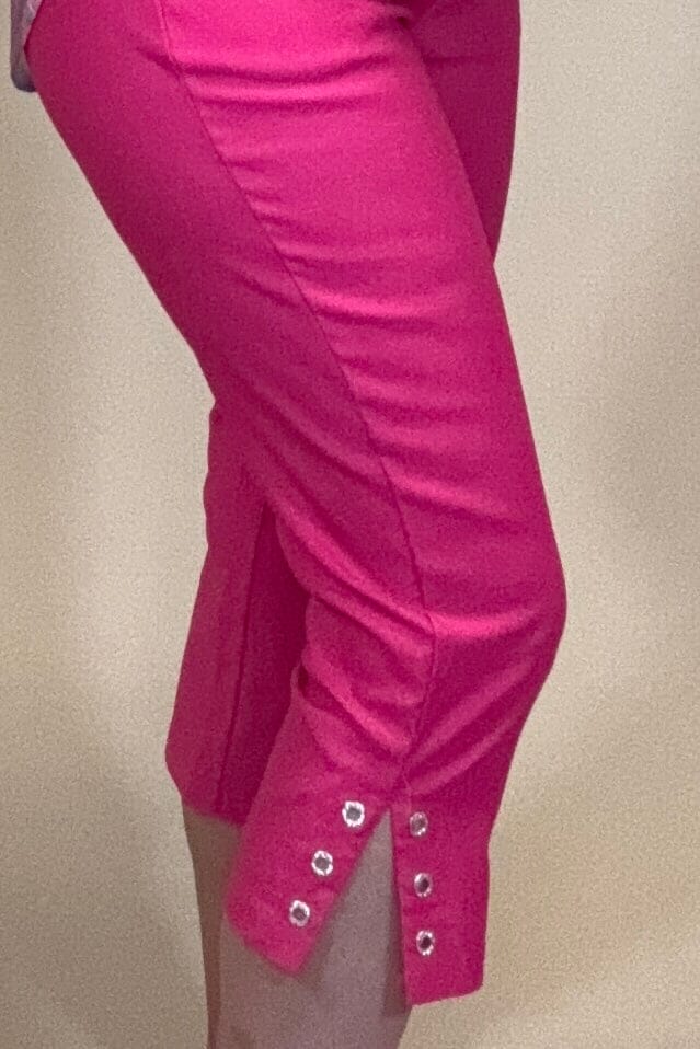 Pull On Capri w/Button Detail BOTTOMS CREATION 