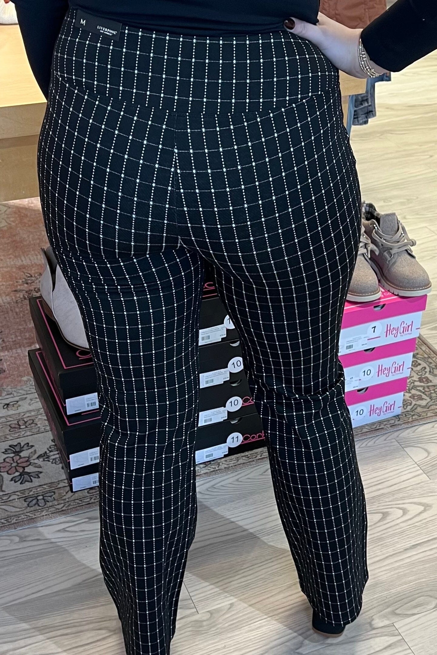 Pearl Full Length Flare w/Pintucks BOTTOMS LIVERPOOL 