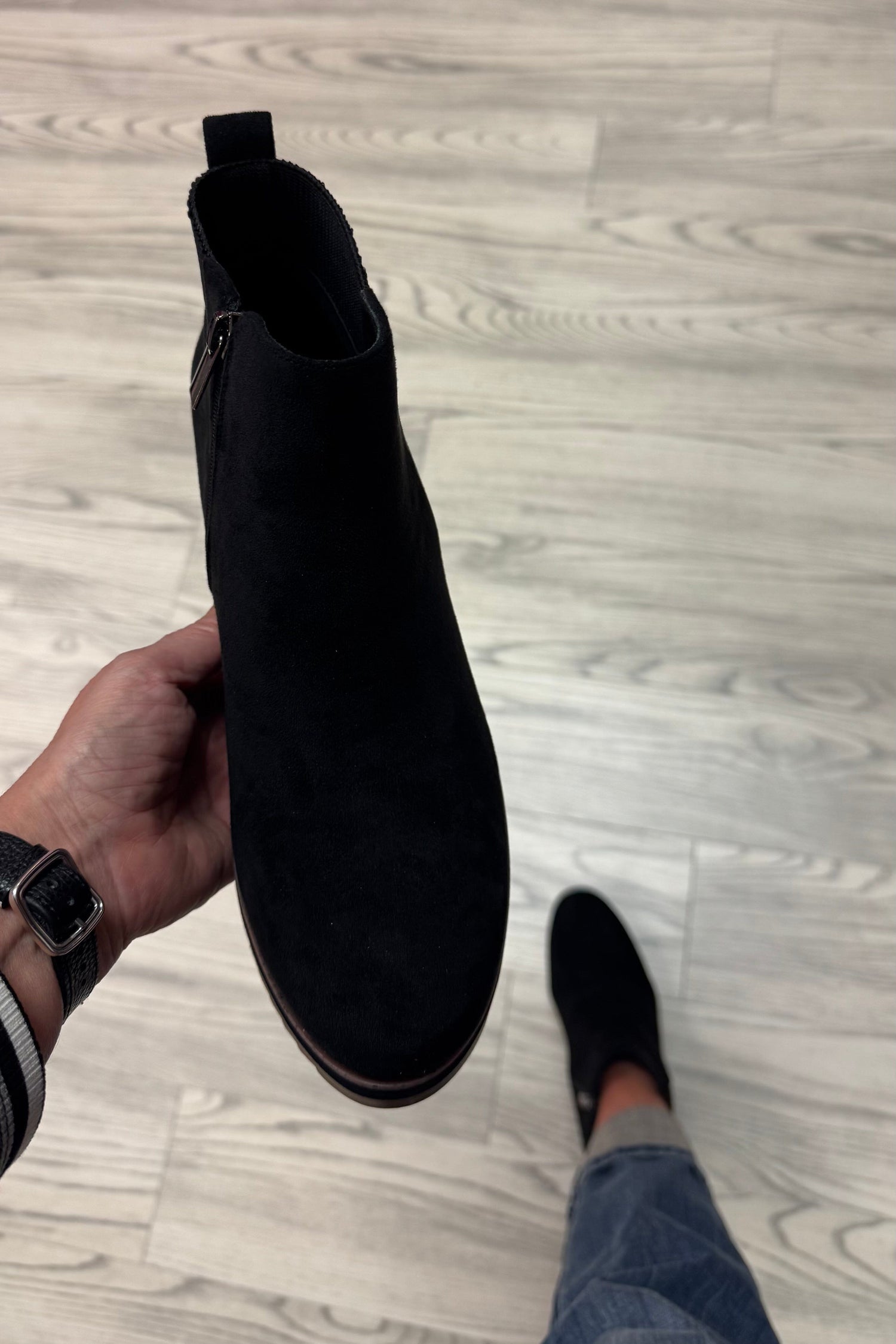 Apple Sauced Black Boot SHOES CORKYS 