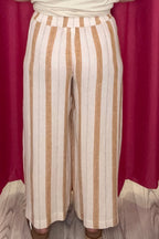 Pull On Flowy WIde Pant w/Pockets BOTTOMS TRIBAL 