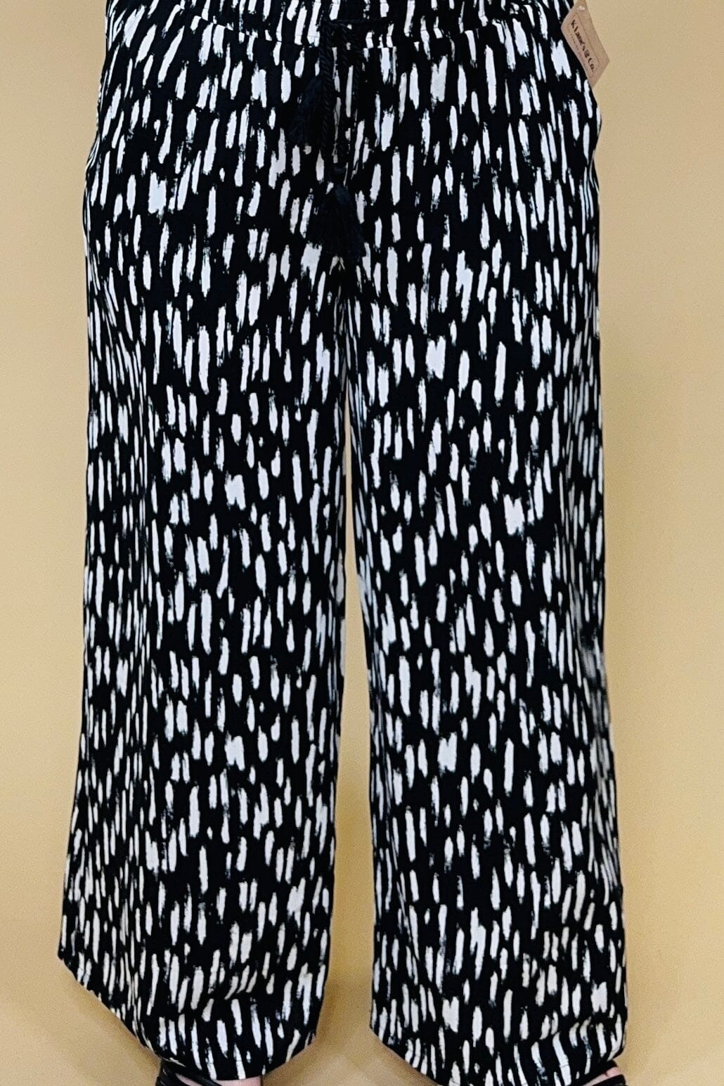 Printed Pull On Pant w/Drawcord BOTTOMS KEREN HART 