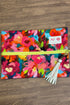 Makeup Junkie Medium Fuchsia Floral HANDBAGS MAKEUPJUNKIE 