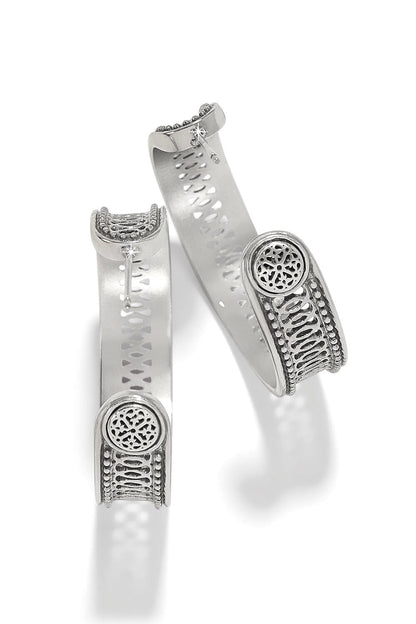 Ferrara Siena Large Hoop Earrings BJEWELRY Brighton Collectables 