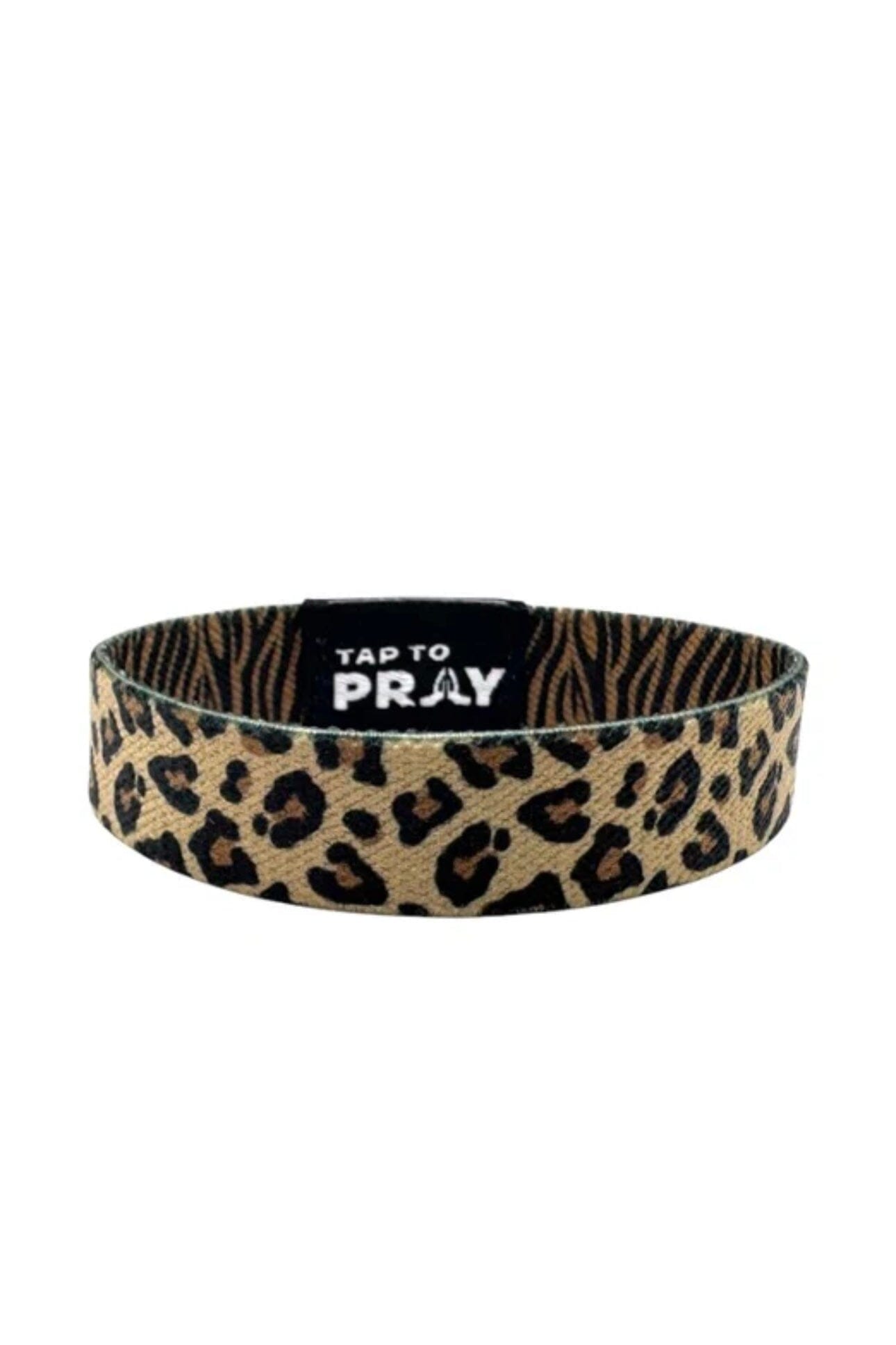 Safari Leopard Tap to Pray Wristband GIFT/OTHER VERSIBLE 