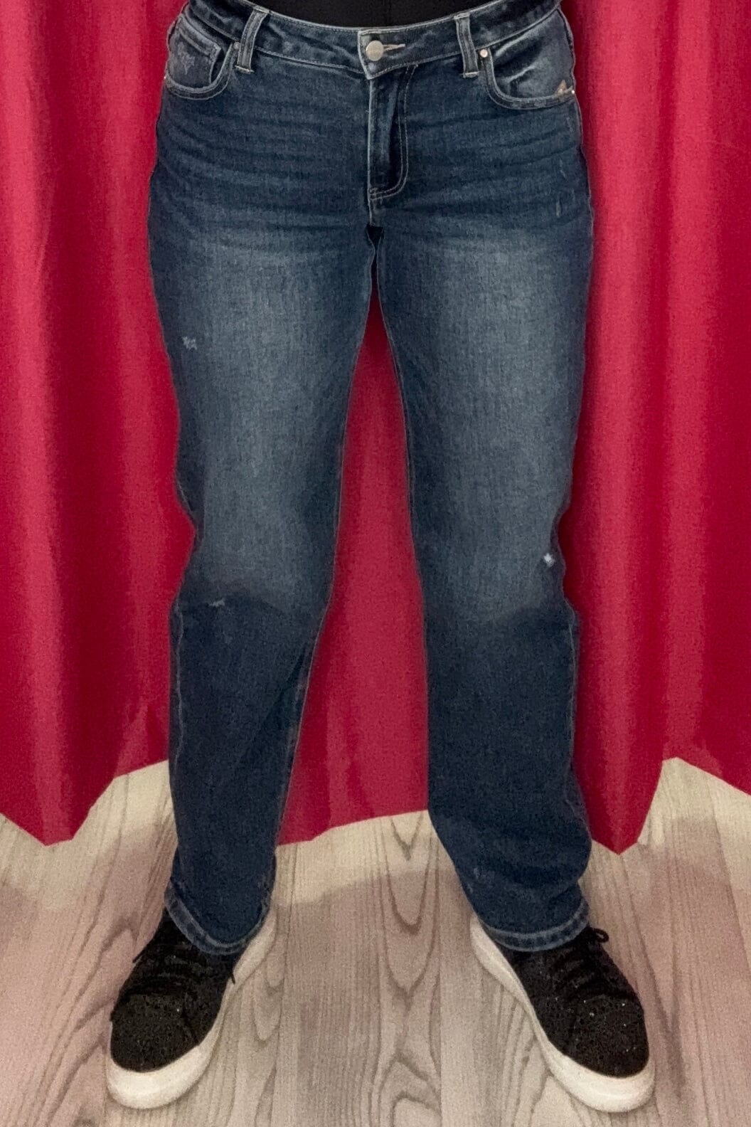 Low Rise Crop Boyfriend Jeans JEANS RISEN