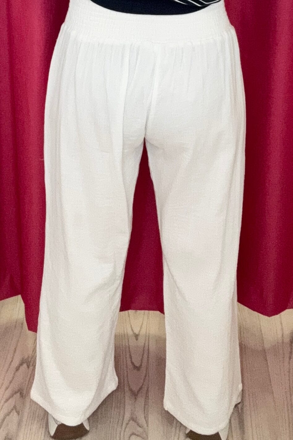 Pull On Gauze Striaght Leg Pant BOTTOMS PARSLEY &amp; SAGE 