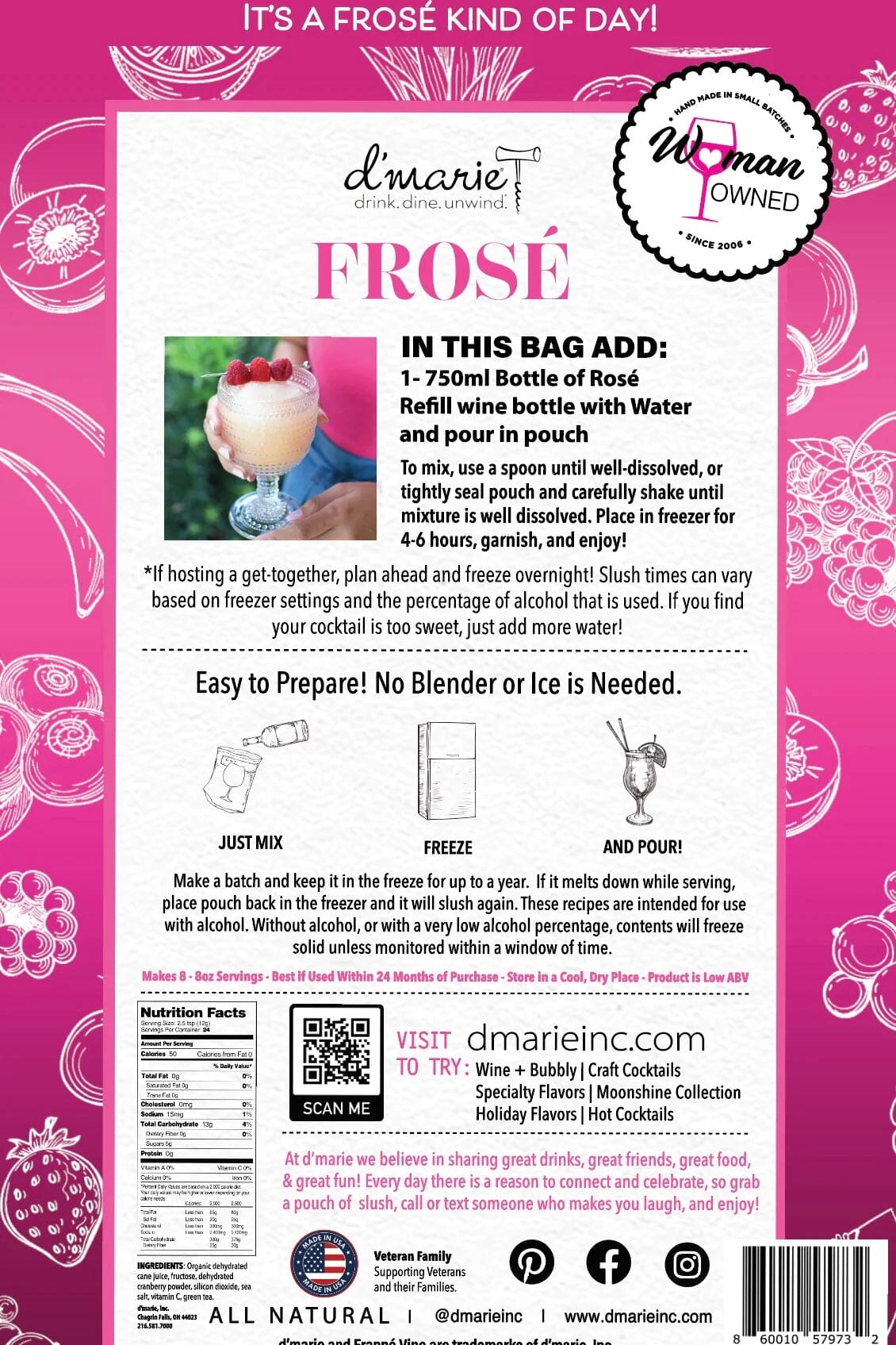 Frose Cocktail Slush Mix