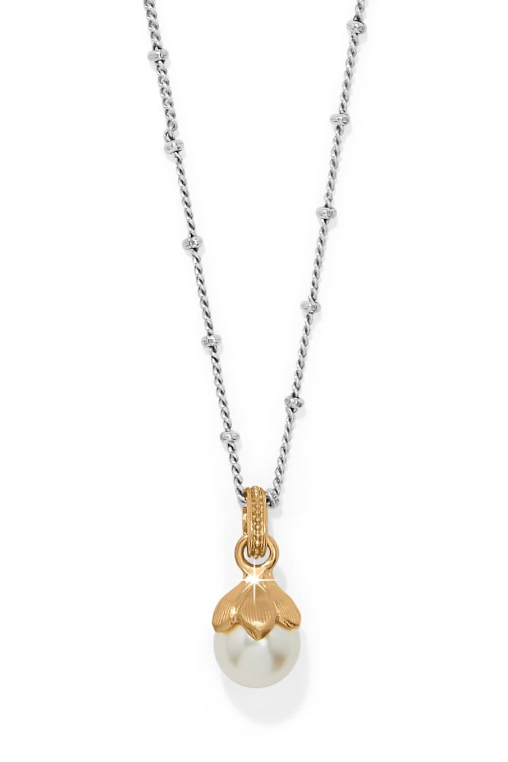 Everbloom Pearl Petite Necklace BJEWELRY Brighton Collectables 