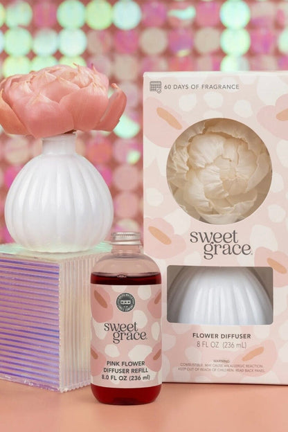 Sweet Grace Pink Reed Refill GIFT/OTHER BRIDGEWATER 
