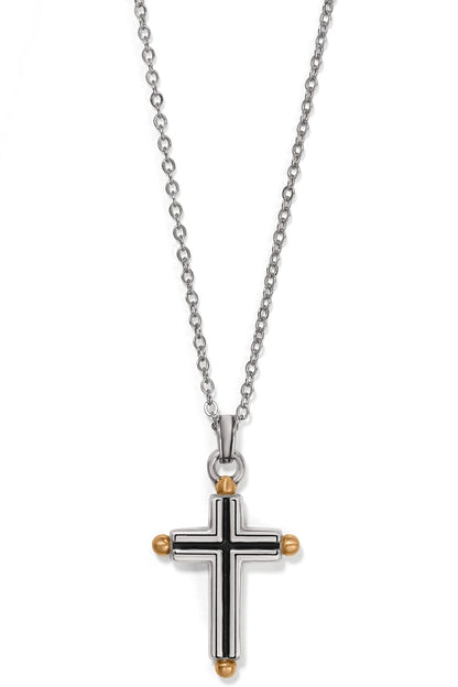 Majestic Gallant Cross Reversible Necklace BJEWELRY Brighton Collectables 