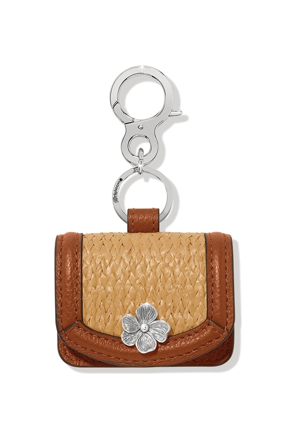 Everbloom Straw Handbag Fob BEVERYTHING Brighton Collectables