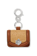 Everbloom Straw Handbag Fob BEVERYTHING Brighton Collectables 