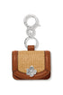 Everbloom Straw Handbag Fob BEVERYTHING Brighton Collectables 