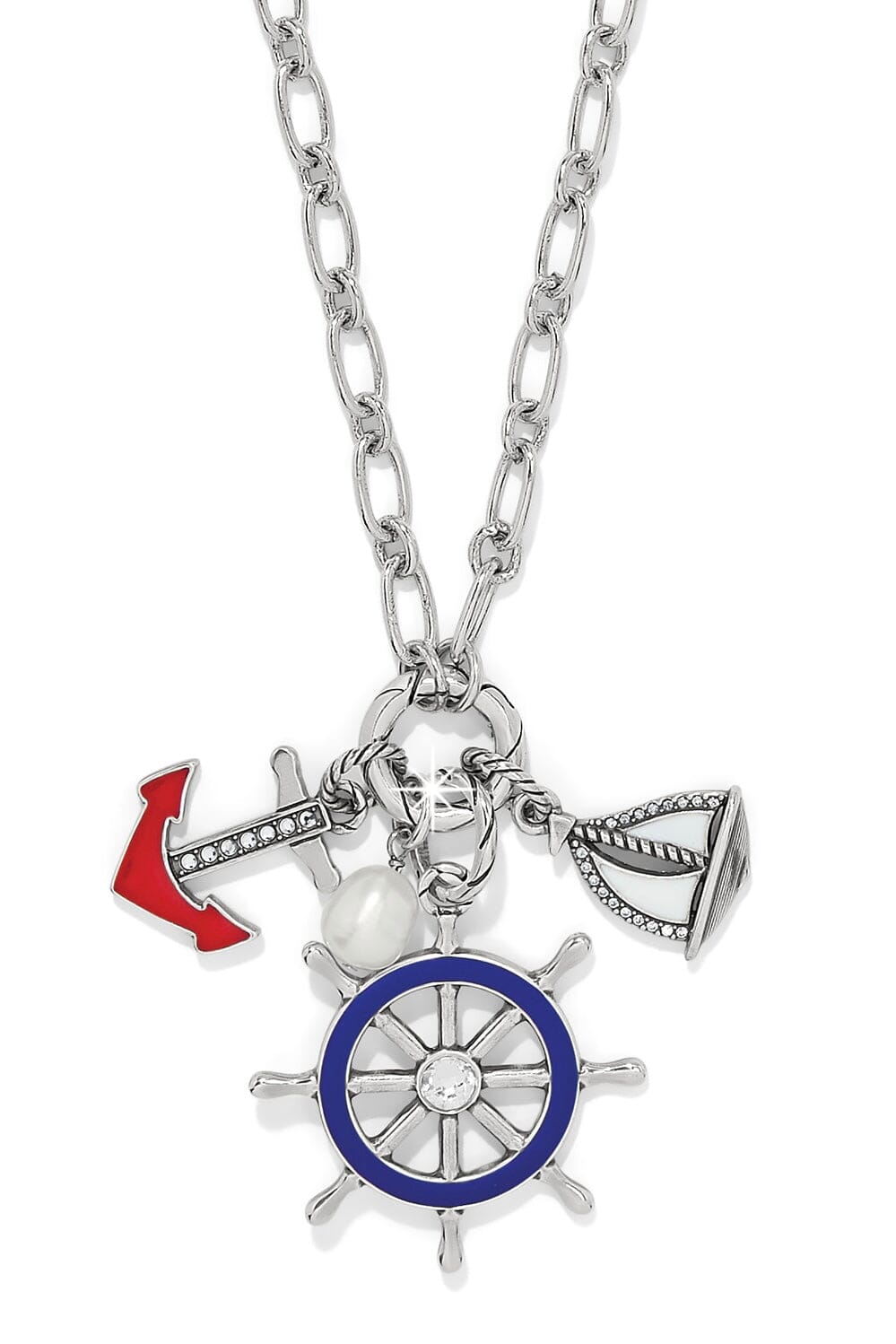 Americana Yacht Club Charm Necklace BJEWELRY Brighton Collectables 