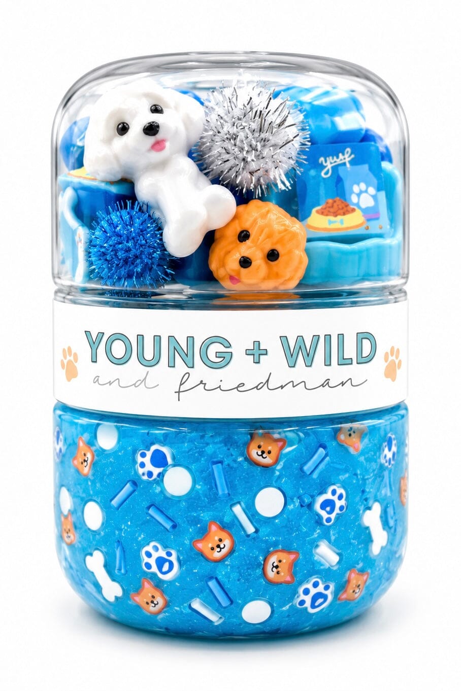Blue Pet Shop Grab & Go Dough Jar GIFT/OTHER YOUNG + WILD & FRIEDMAN 
