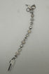 Medium Mineral Oval Elemental Bracelet in "Ivory" - Rhodium BETTERBRANDJEWELRY MICHALSMARIANA 