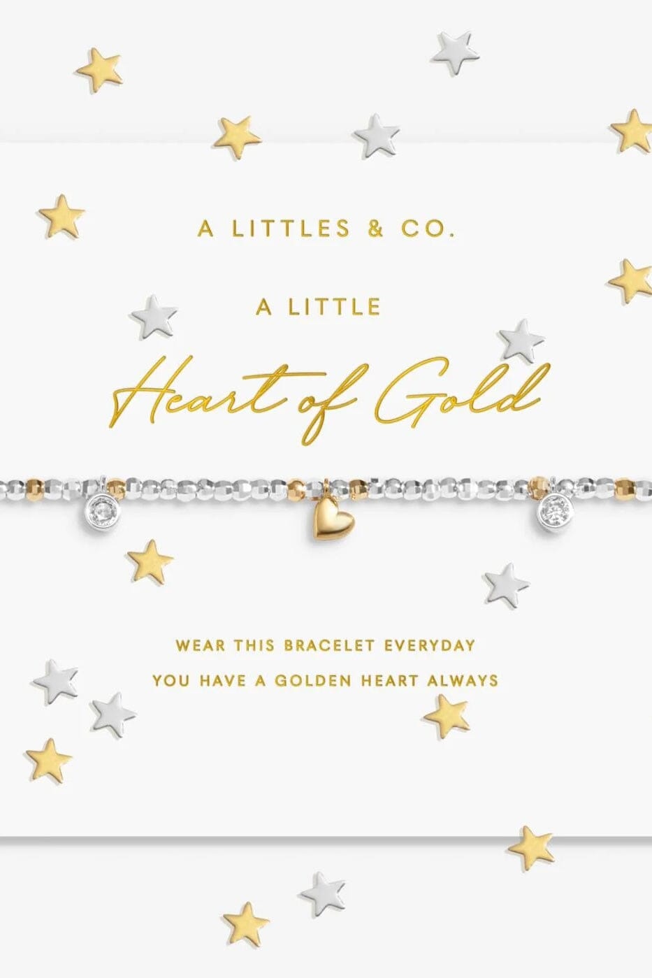 Heart Of Gold Bracelet JEWELRY A LITTLES &amp; CO 