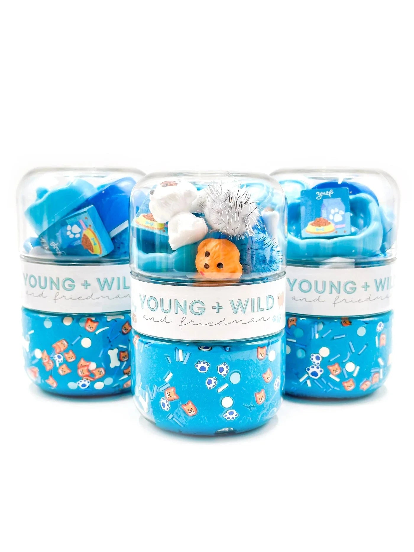 Grab &amp; Go Dough Jar GIFT/OTHER YOUNG + WILD &amp; FRIEDMAN PETSHOP 