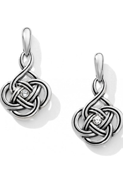 Interlok Petite Post Drop Earrings BJEWELRY Brighton Collectables 