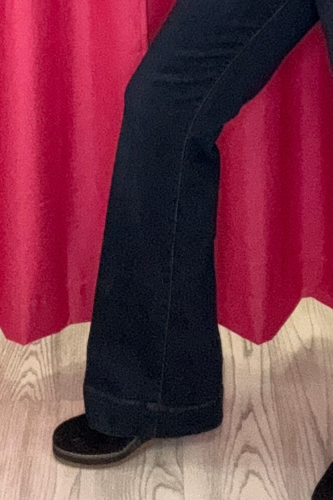 Lucy Bootcut w/Wide Bottom Seam Detail JEANS LIVERPOOL 