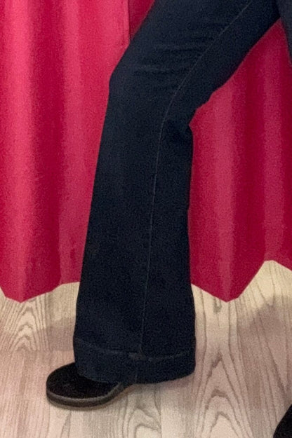 Lucy Bootcut w/Wide Bottom Seam Detail JEANS LIVERPOOL 