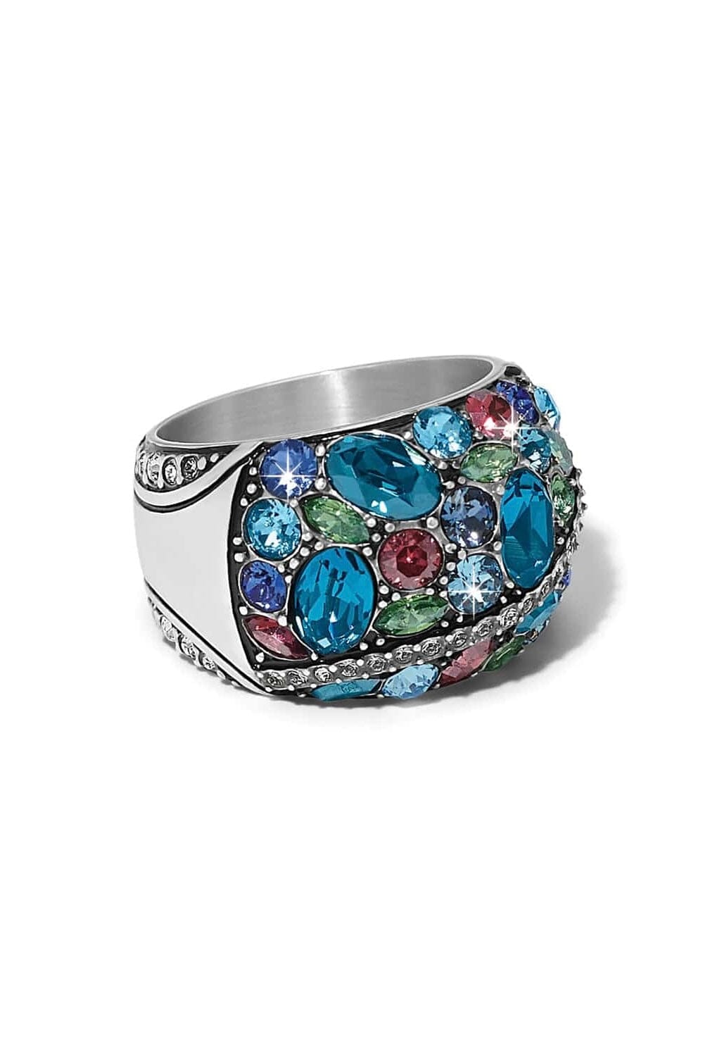 Trust Your Journey Ring Silver-Blues BRING Brighton Collectables 7 