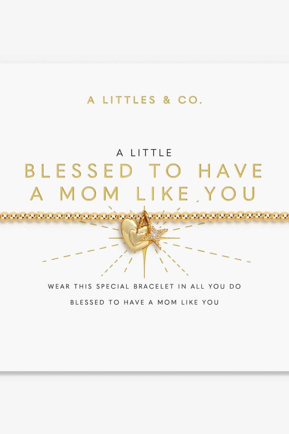 Blessed To Have A Mom Like You Bracelet JEWELRY A LITTLES &amp; CO 
