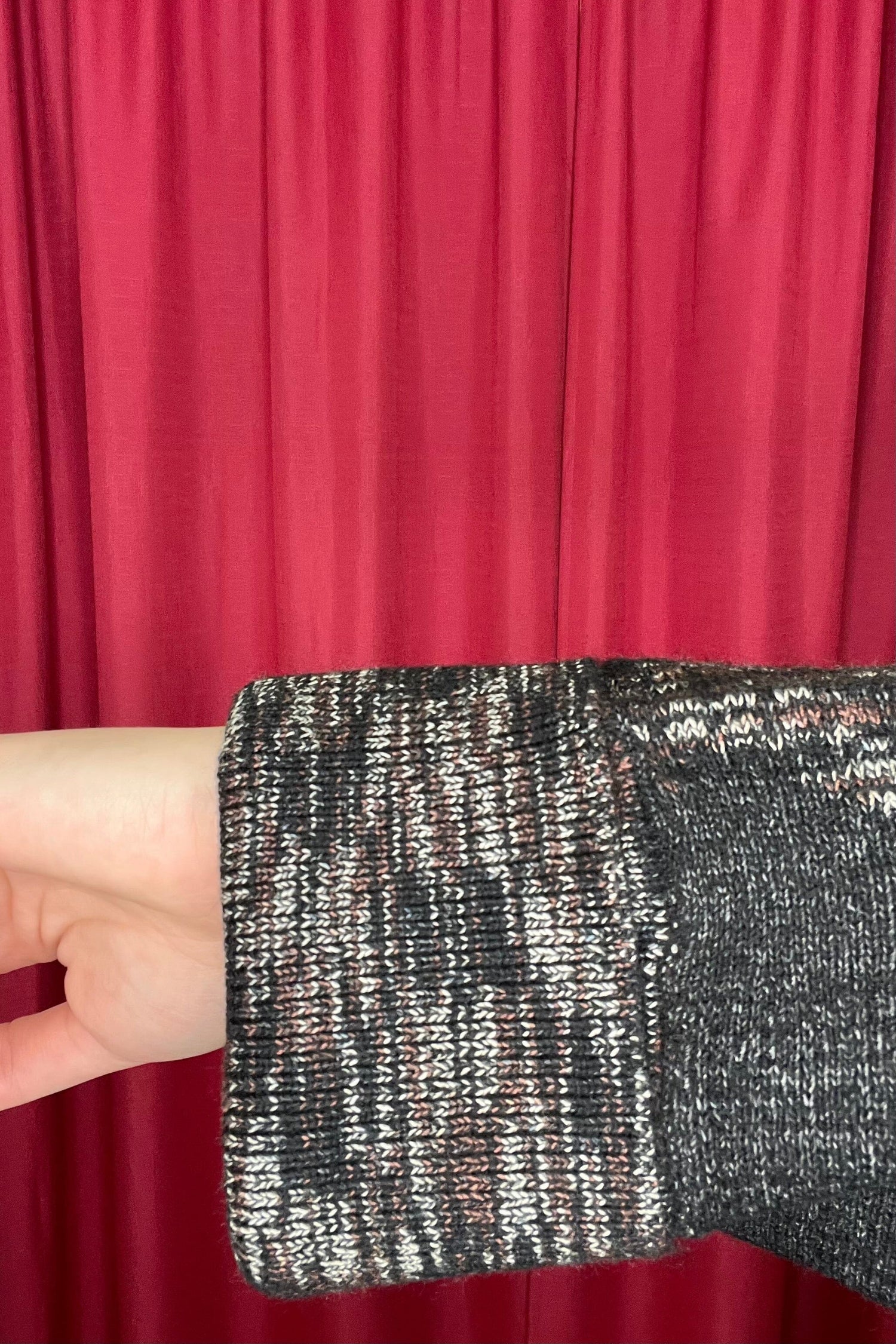 Long Sleeve Cuffed Mock Neck Sweater SWEATER DEMOCRACY 