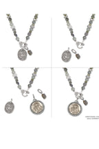 Token Charm Labradorite Necklace BJEWELRY Brighton Collectables 