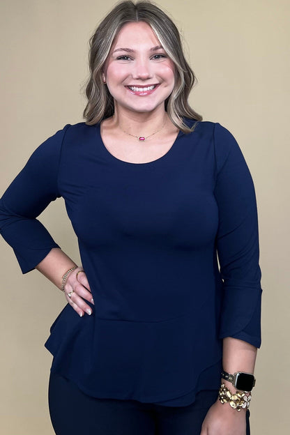 Core Travel Solid Layered Top MISSY TOP SPECIAL HABITAT 