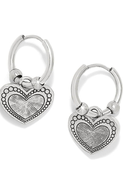 Love Me Do Hoop Earrings BJEWELRY Brighton Collectables 