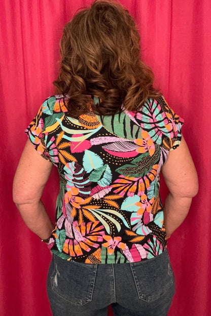 Dolman Polo Top UNDER TRIBAL 