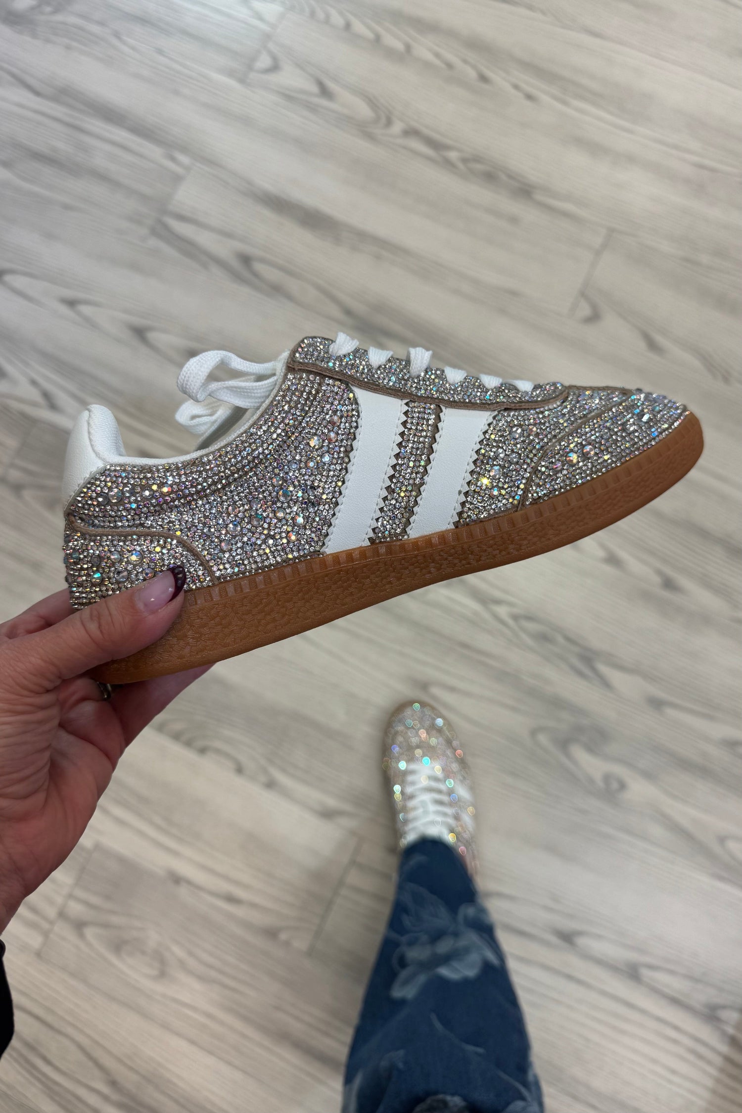 Heads Up Rhinestone SHOES CORKYS 
