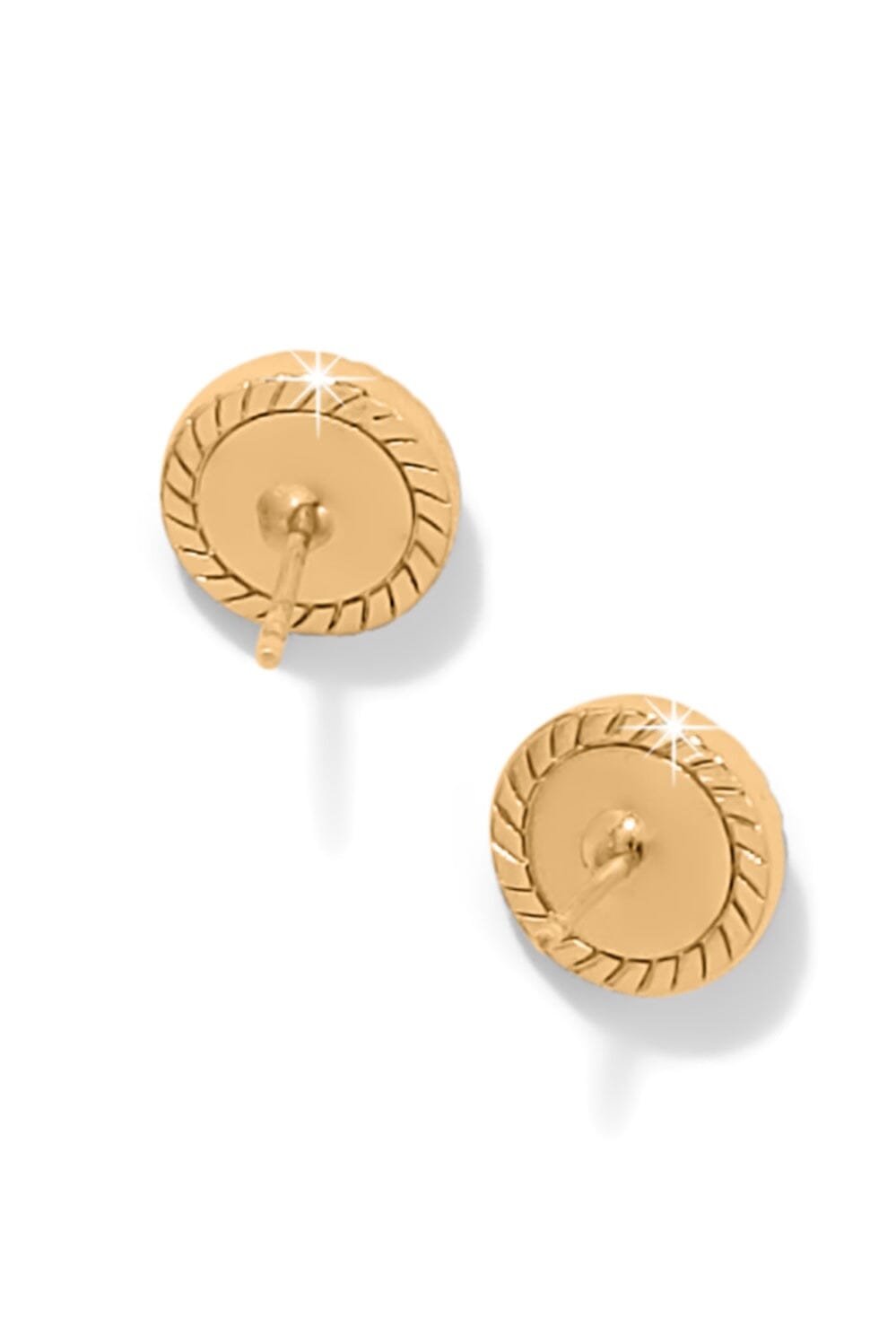 Illumina Celeste Gold Dome Post Earrings BJEWELRY Brighton Collectables 