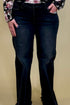 Low Rise Wide Leg Jeans BOTTOMS RISEN 