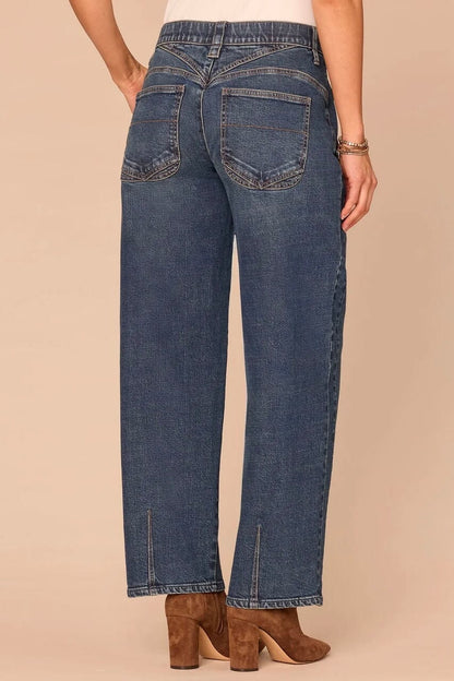 Ab Solution HIgh Rise Barrel JEANS DEMOCRACY 